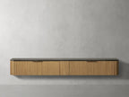 Finnegan Wall Mounted Media Console 72”W 96“W