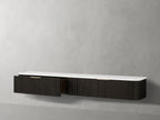 Finnegan Wall Mounted Media Console 72”W 96“W