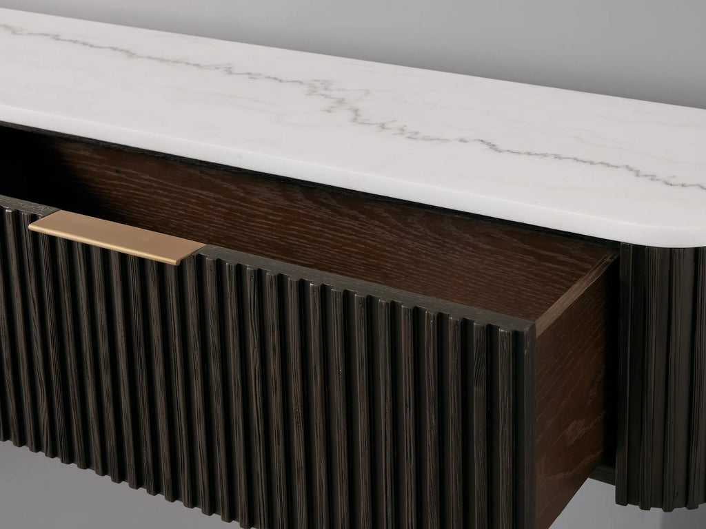 Finnegan Wall Mounted Media Console 72”W 96“W