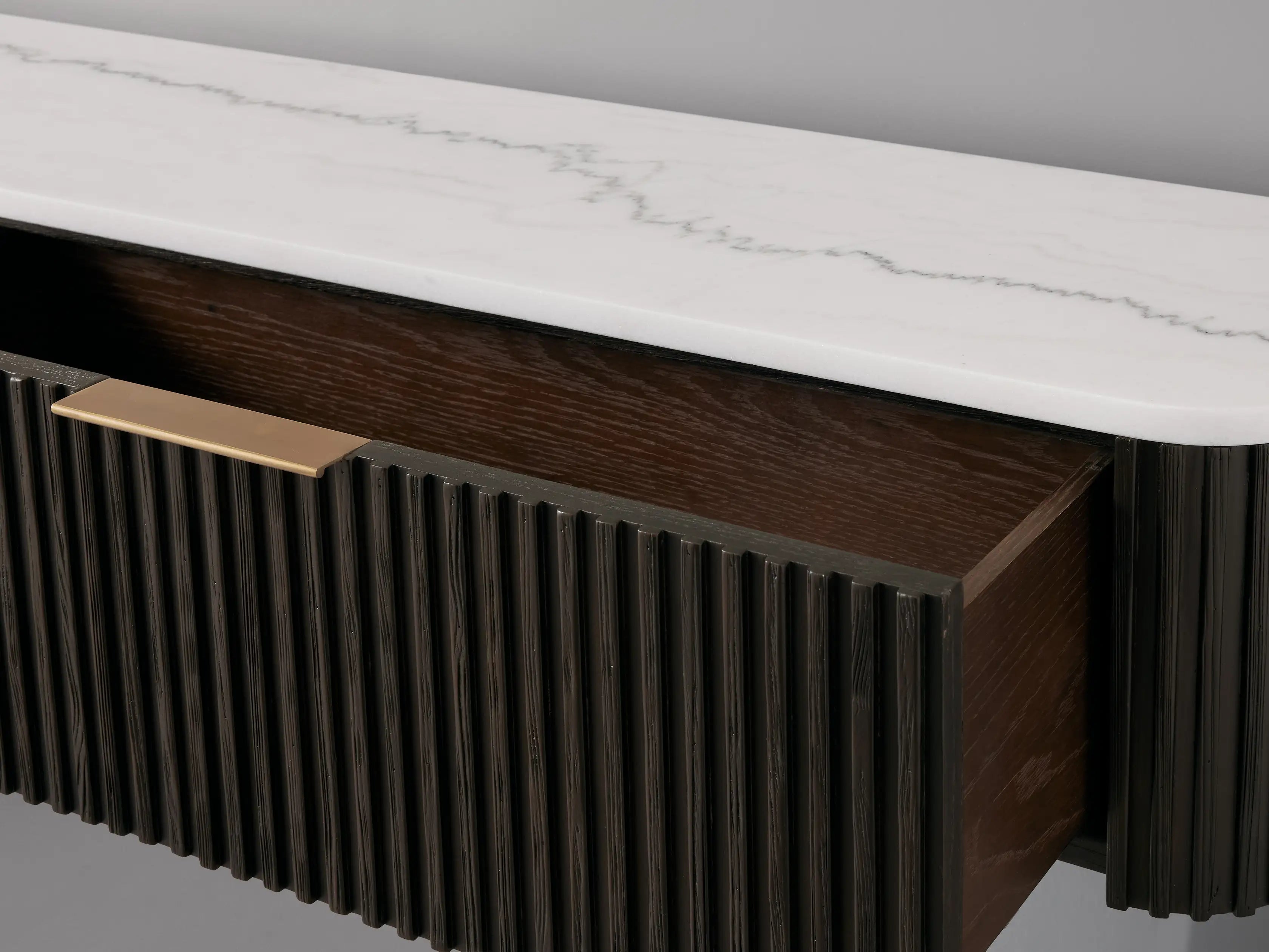 Finnegan Wall Mounted Media Console 72”W 96“W