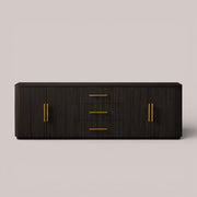 Favera Wood Sideboard with Drawers — EBONY