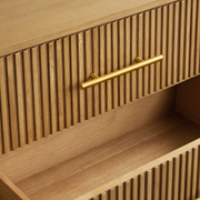 Favera Wood Sideboard with Drawers — HONEY