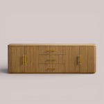 Favera Wood Sideboard with Drawers — HONEY