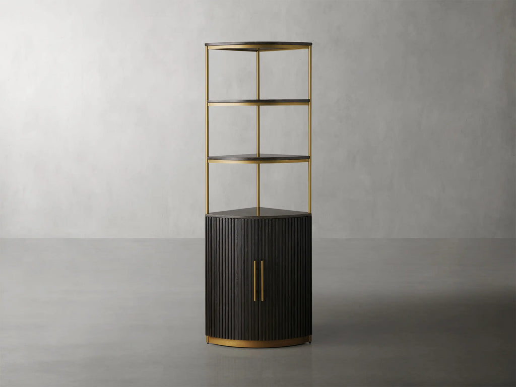 Finnegan Corner Cabinet 76“H