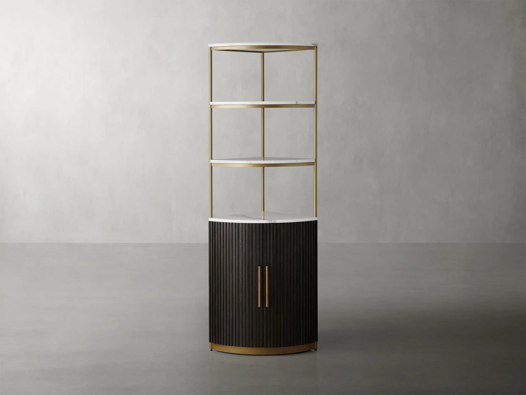 Finnegan Corner Cabinet 76“H