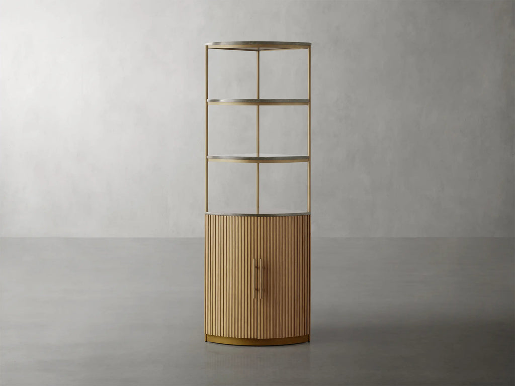 Finnegan Corner Cabinet 76“H