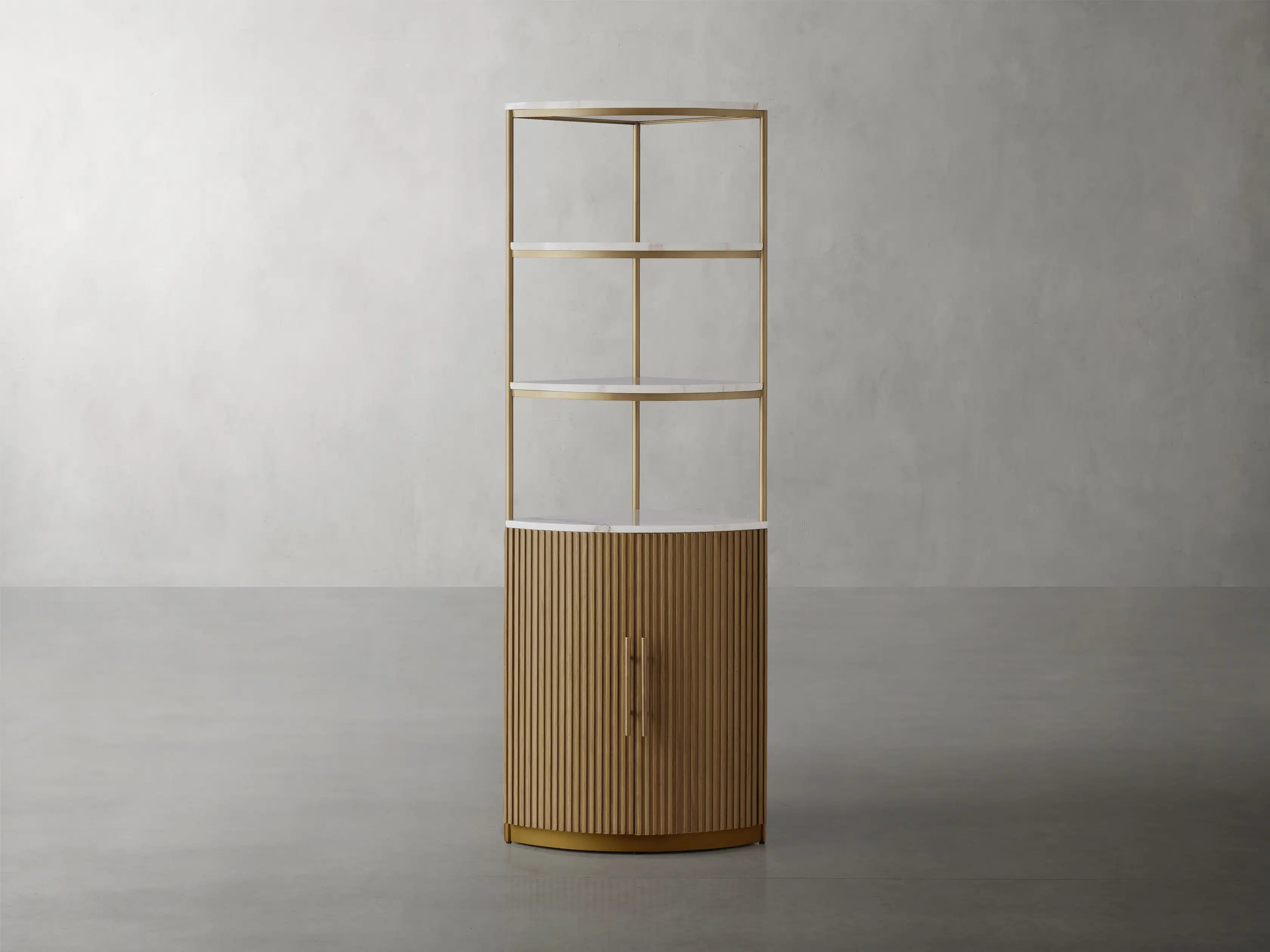 Finnegan Corner Cabinet 76“H