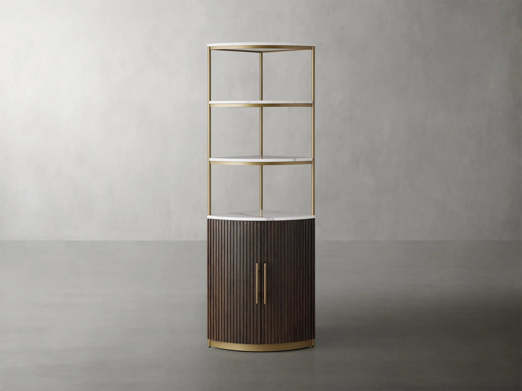 Finnegan Corner Cabinet 76“H