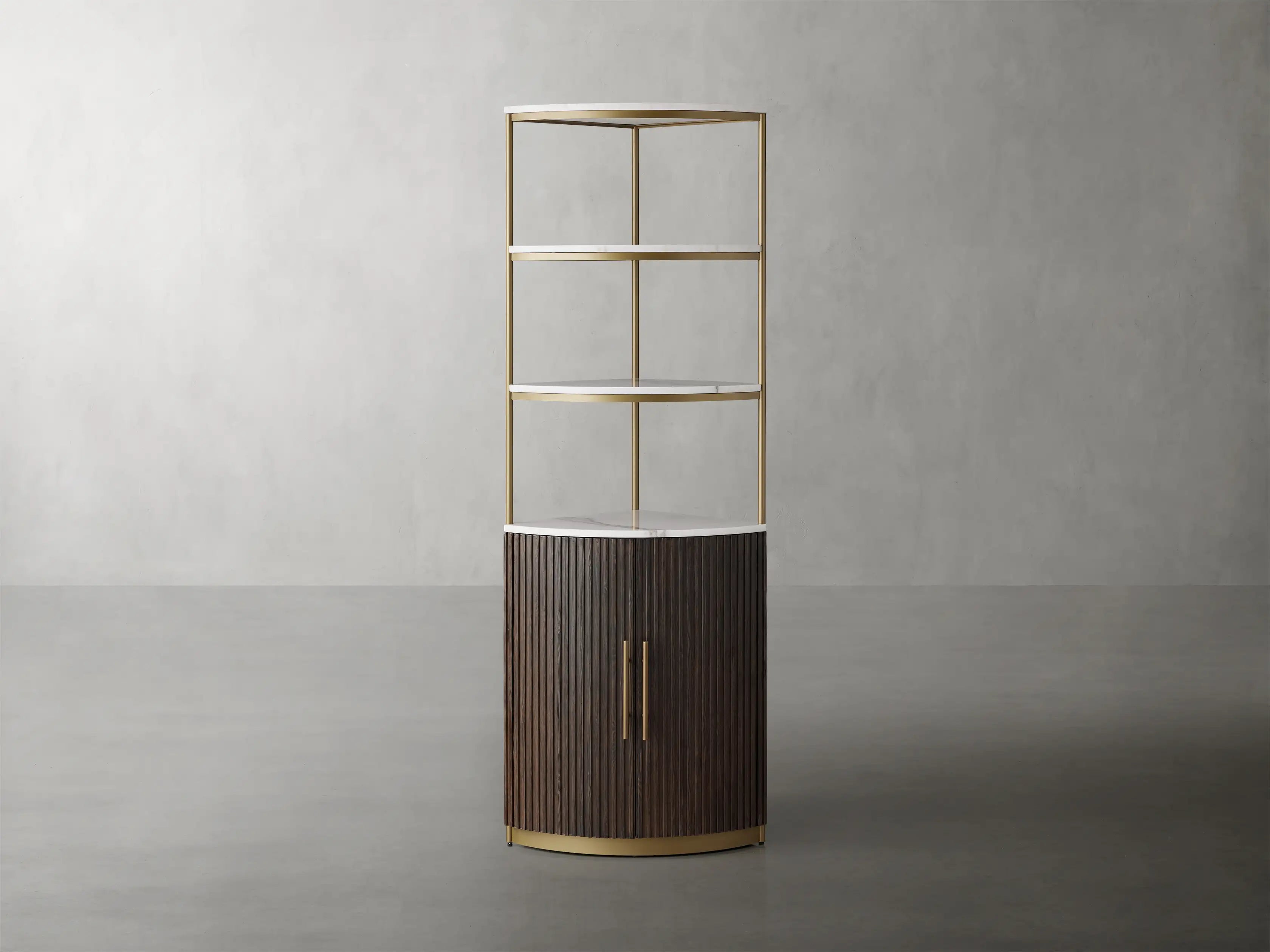 Finnegan Corner Cabinet 76“H