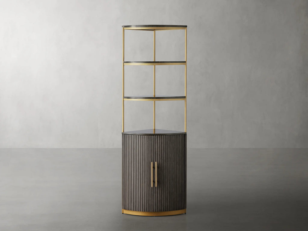 Finnegan Corner Cabinet 76“H