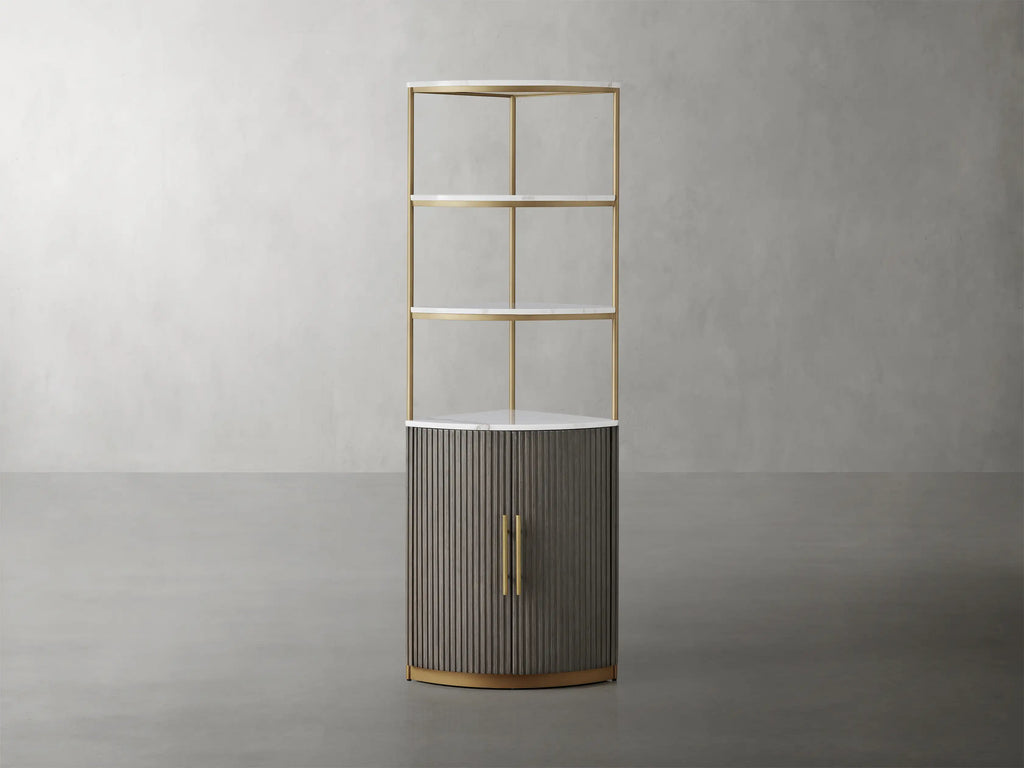 Finnegan Corner Cabinet 76“H