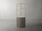 Finnegan Corner Cabinet 76“H