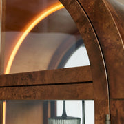 Harlina Burl Bar Cabinet — AUBURN BURL