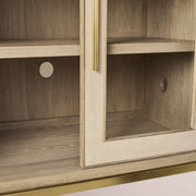Avindra Sideboard with Glass Doors — BONE