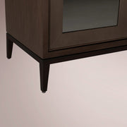 Avindra Sideboard with Glass Doors — CARAMEL