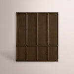 Norvella Modular Cabinet — MOCHA / DOUBLE