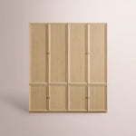 Norvella Modular Cabinet — SAND / DOUBLE