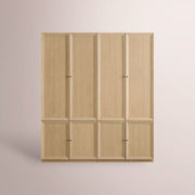 Norvella Modular Cabinet — SAND / DOUBLE