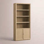 Norvella Modular Hutch Cabinet — SAND / SINGLE