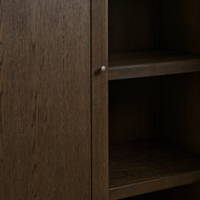 Norvella Modular Cabinet — MOCHA / TRIPLE
