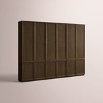Norvella Modular Cabinet — MOCHA / TRIPLE
