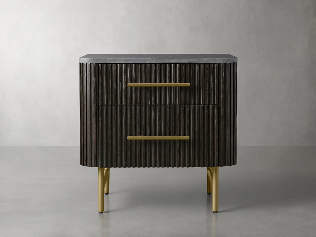 Finnegan Closed Nightstand 26“W 30”W