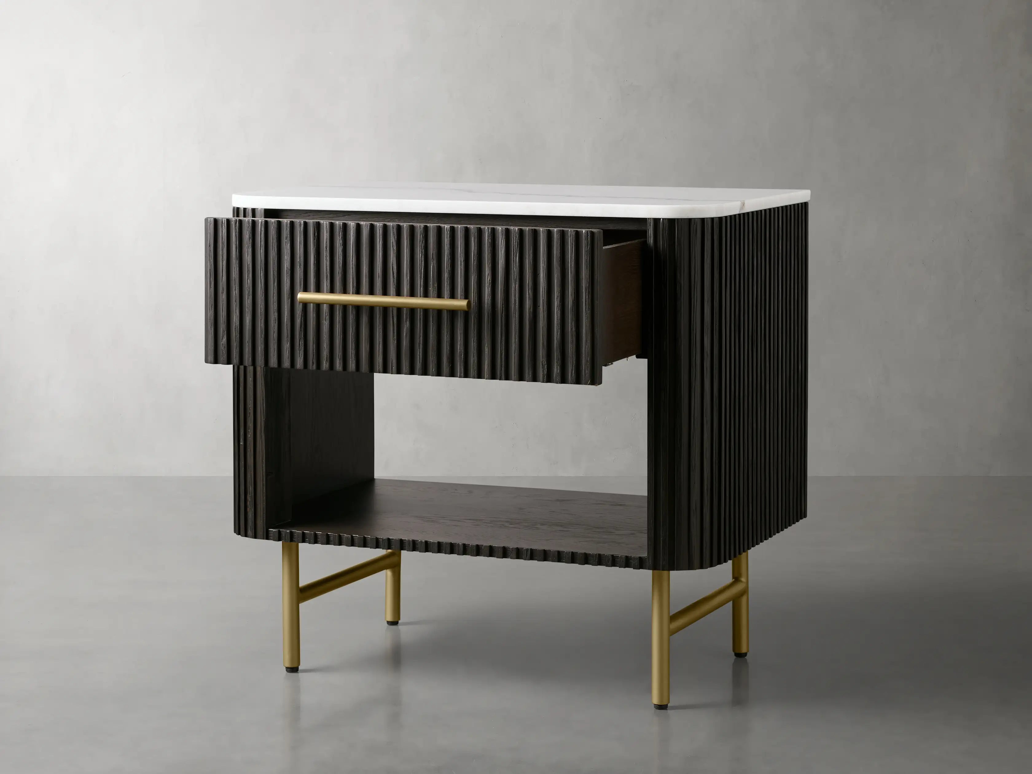 Finnegan Open Nightstand 30”W