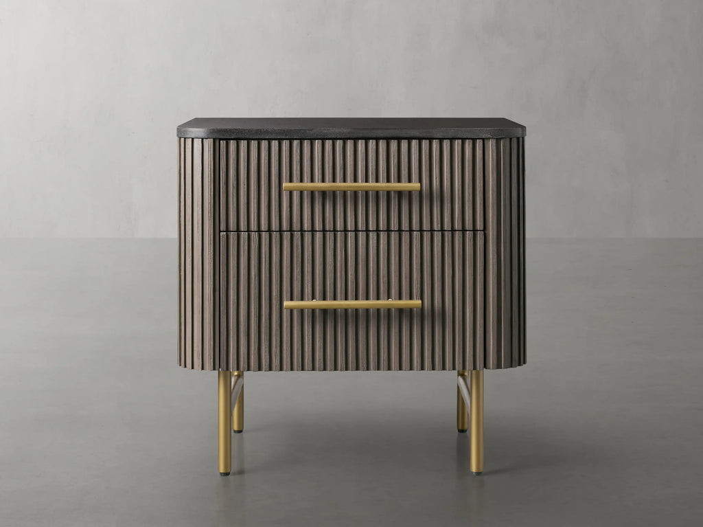 Finnegan Closed Nightstand 26“W 30”W