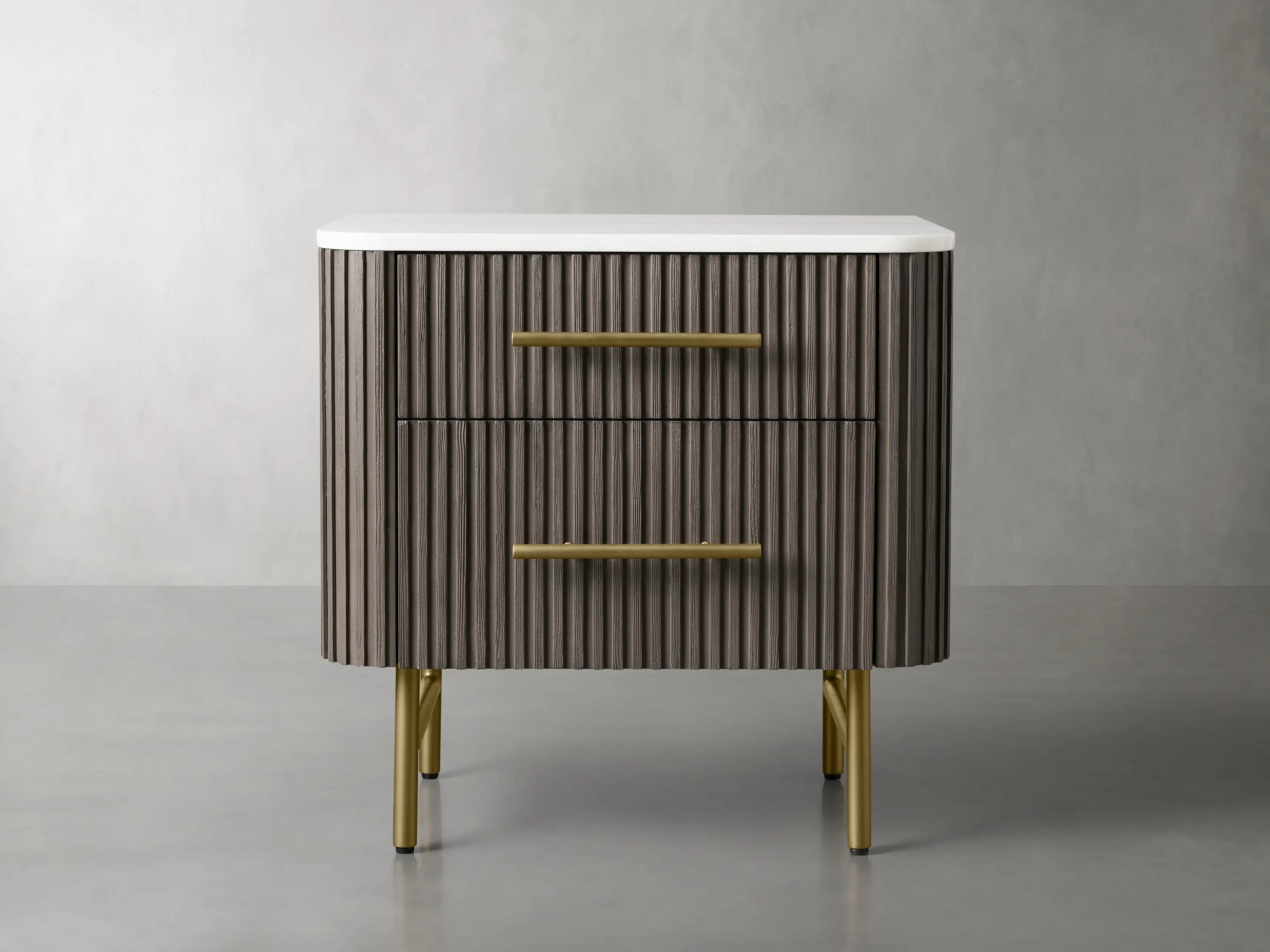 Finnegan Closed Nightstand 26“W 30”W