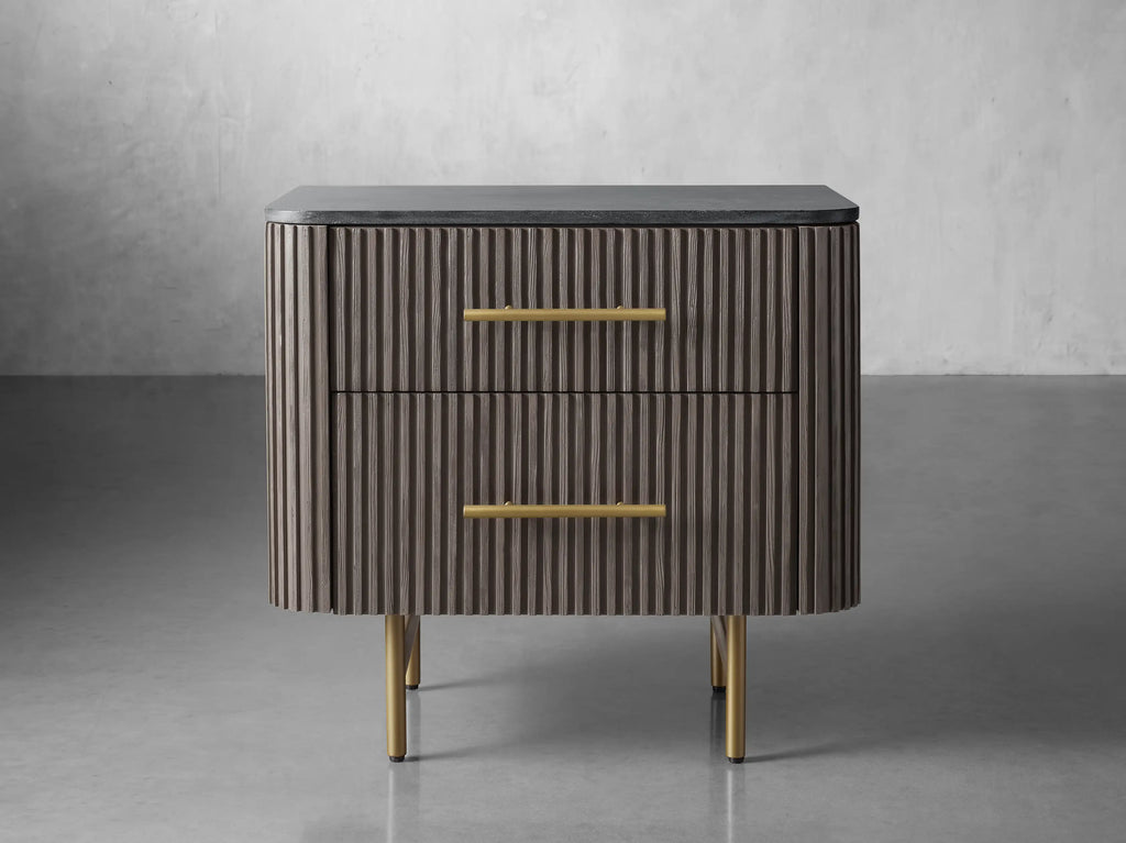 Finnegan Closed Nightstand 26“W 30”W