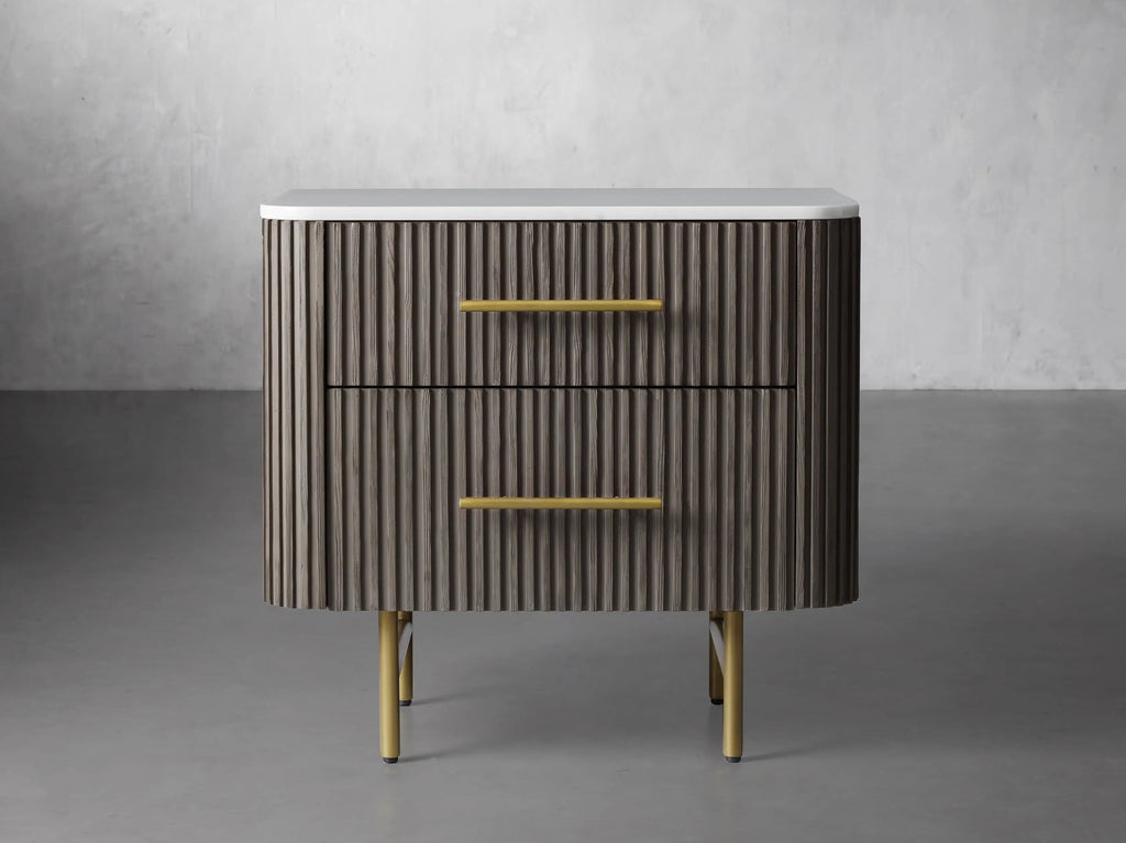 Finnegan Closed Nightstand 26“W 30”W