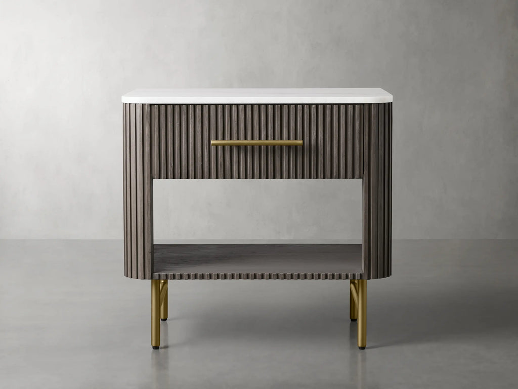 Finnegan Open Nightstand 30”W