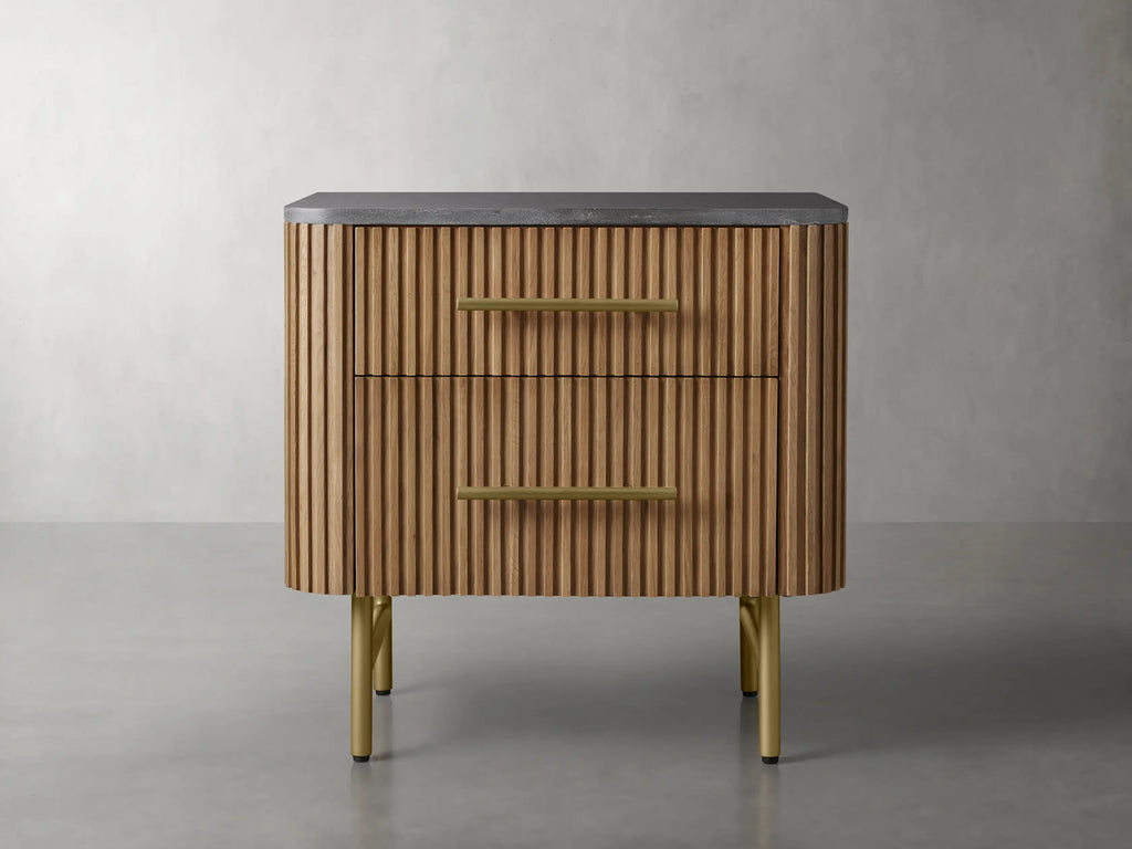 Finnegan Closed Nightstand 26“W 30”W