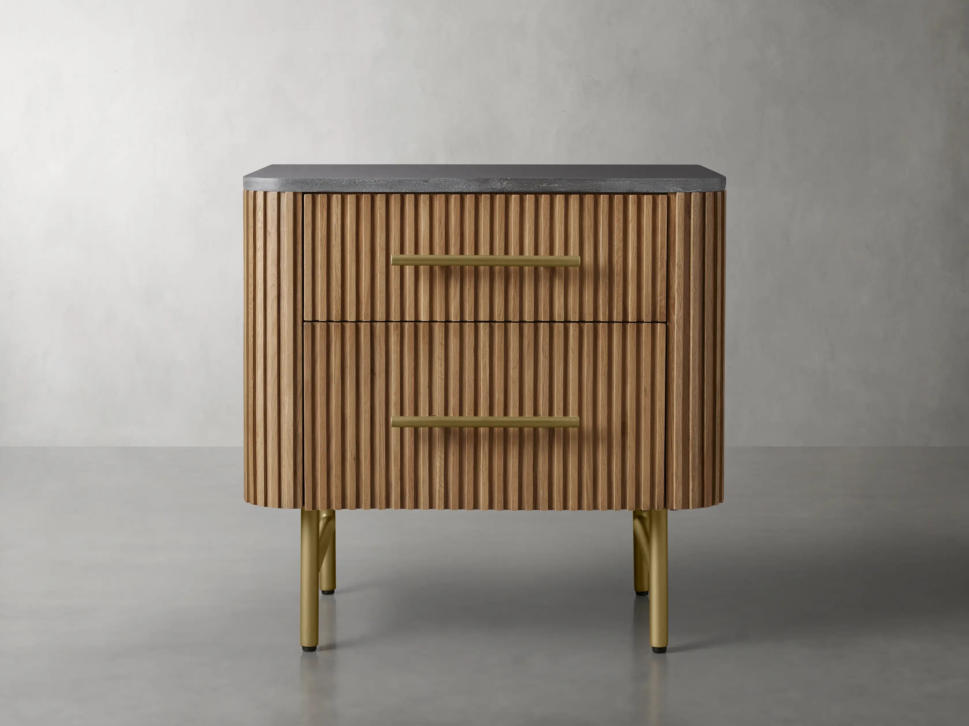 Finnegan Closed Nightstand 26“W 30”W