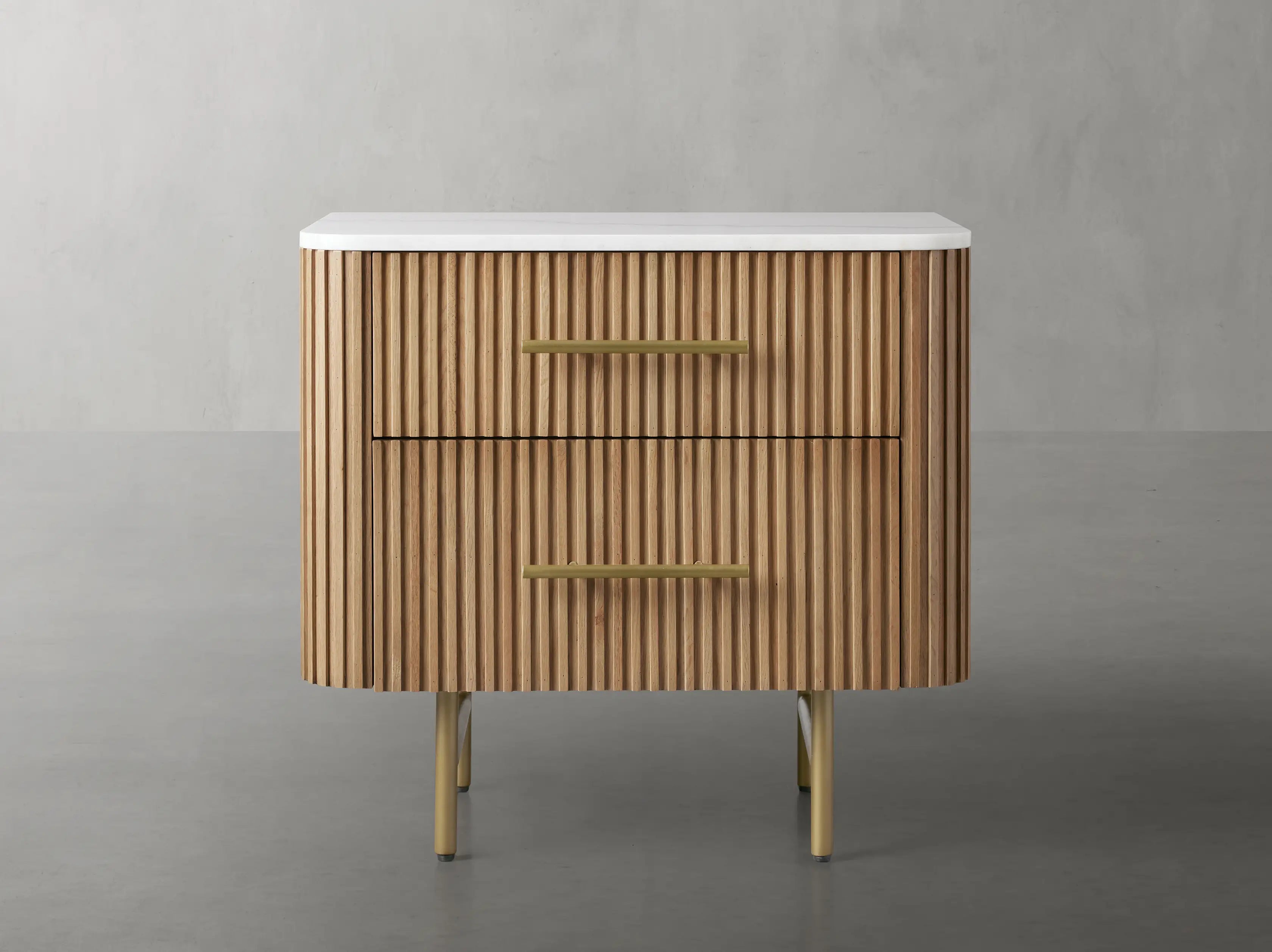 Finnegan Closed Nightstand 26“W 30”W
