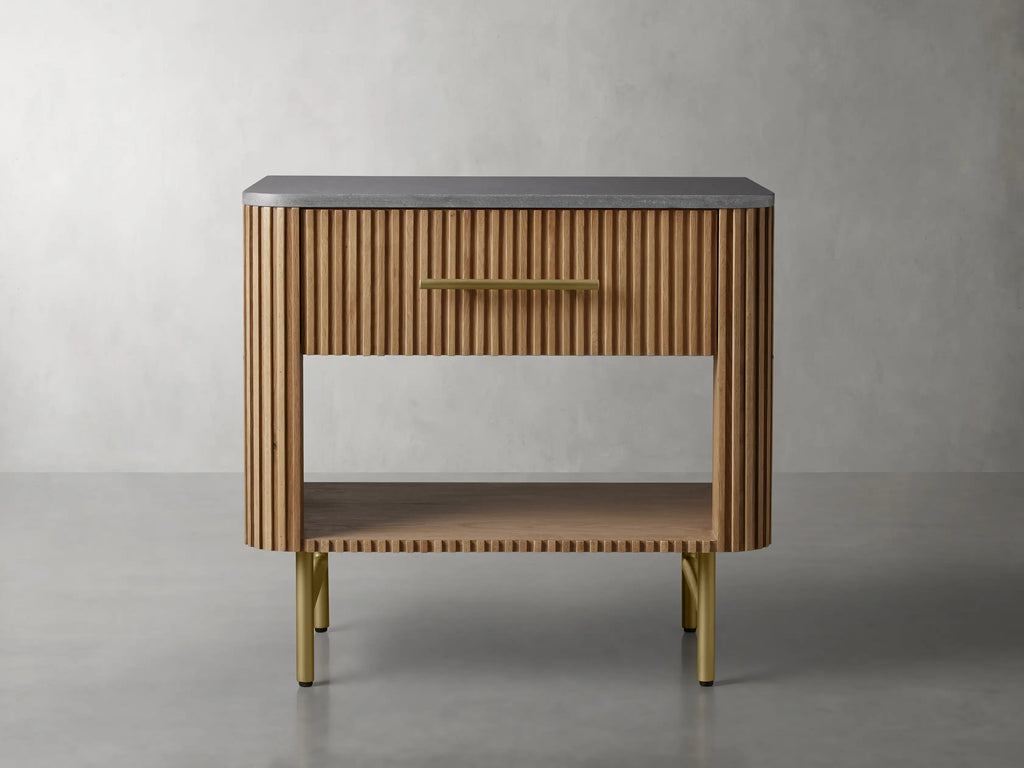Finnegan Open Nightstand 30”W