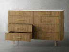 Finnegan Eight Drawer Dresser 71”W