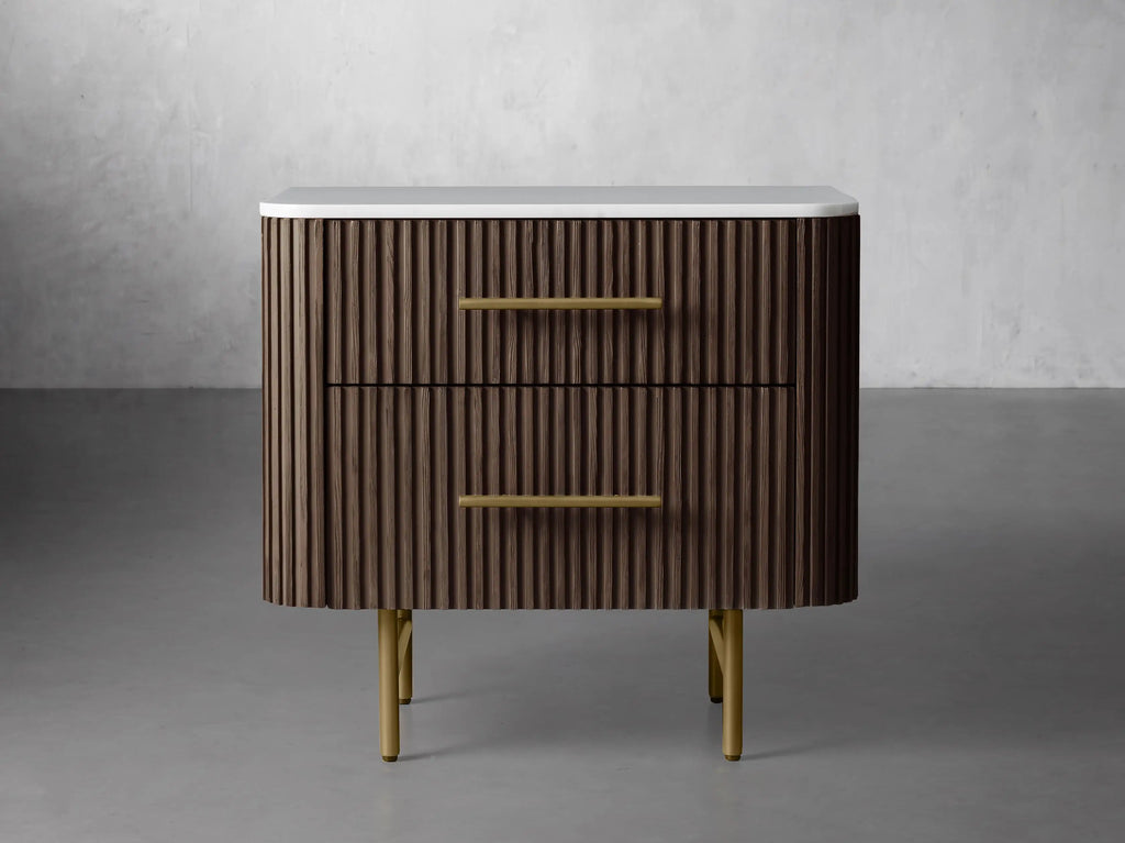 Finnegan Closed Nightstand 26“W 30”W