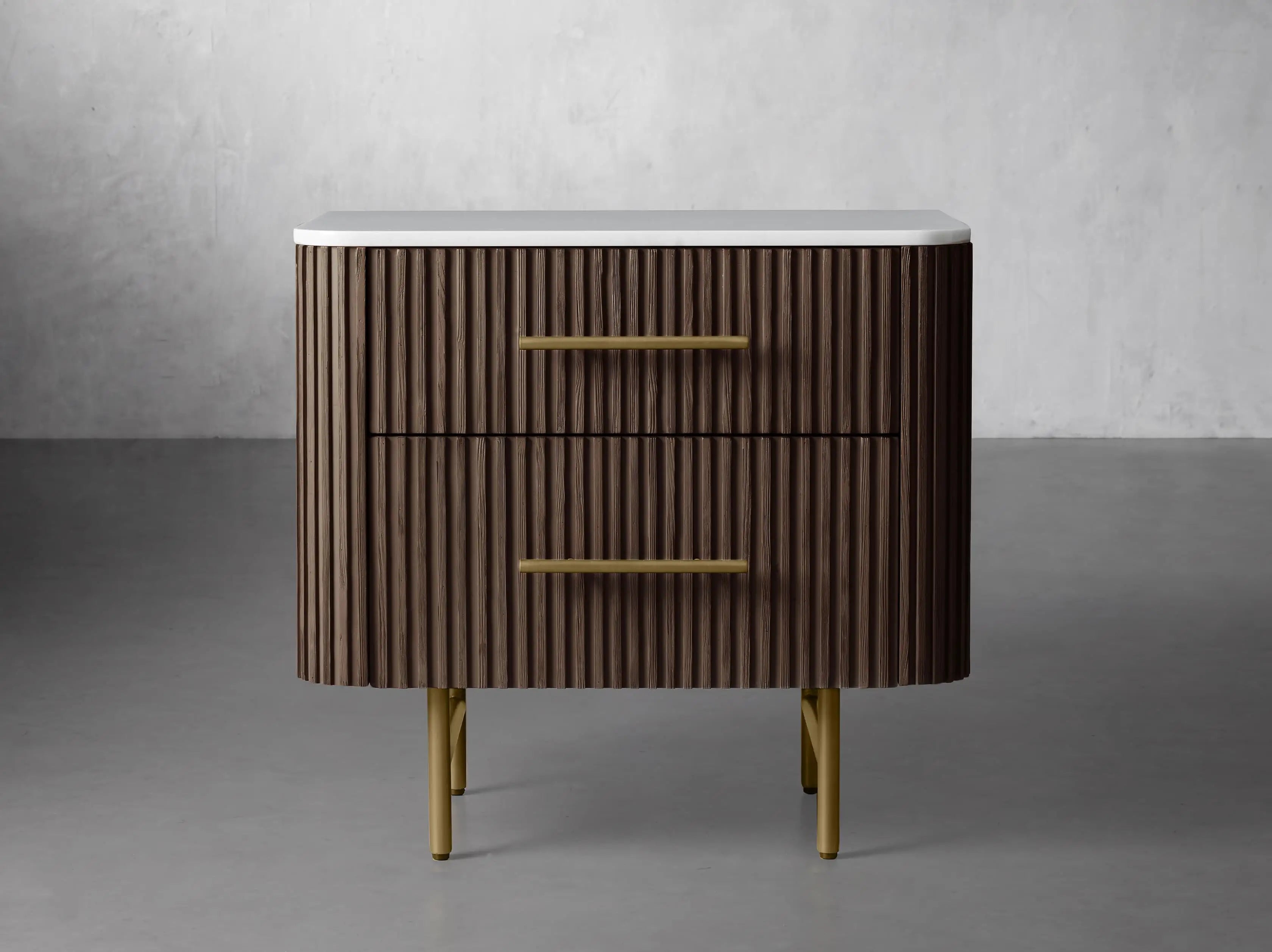 Finnegan Closed Nightstand 26“W 30”W