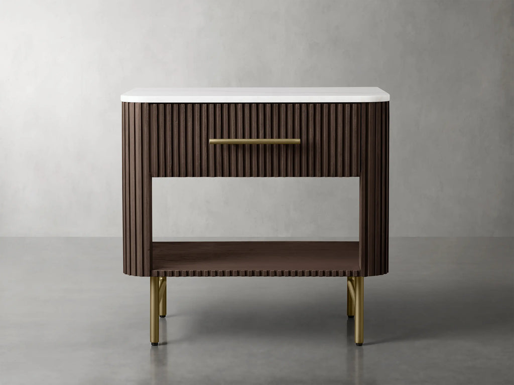 Finnegan Open Nightstand 30”W