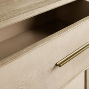 Avindra Three-Drawer Chest — BONE