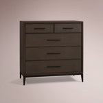 Avindra Five-Drawer Dresser — CARAMEL