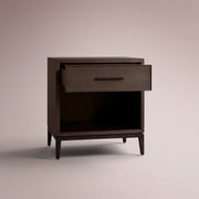 Avindra Open Nightstand — CARAMEL