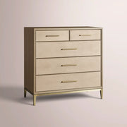 Avindra Five-Drawer Dresser — BONE
