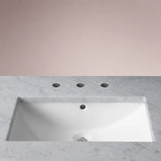 Ethoria Double Vanity — NATURAL OAK / CARRARA / RECTANGLE