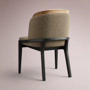 Molena Dining Chair — BELLANO EARTH / VESUVIO BLACK