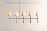Rhodes Linear Chandelier 5 / 6 Light - kimoylights