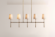 Rhodes Linear Chandelier 5 / 6 Light - kimoylights