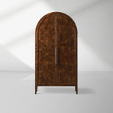 Haven Burl Tall Cabinet 36