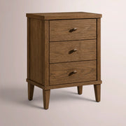 Luvoriel Closed Nightstand — BROWN OAK / 20